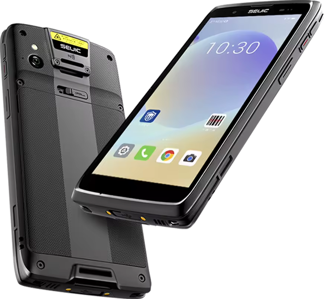 China's Bestseller Barcode Scanner Rugged 5.5 Inch PDA Handheld Computer 5000mAh Long-lasting Battery Life Ultra-fast Scanning