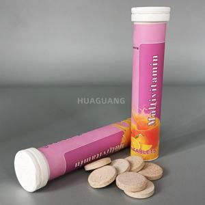 Deliziose compresse effervescenti multivitaminici all'arancia compresse effervescenti con minerali per il supporto immunitario - Product Image 6