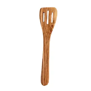 Hot Sale Slotted Spatula Premium Handcrafted Olive Wood Spatula - Ideal Kitchen Tool for Cooking Wood Spatula