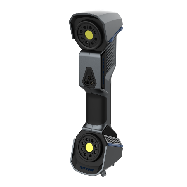 FreeScan UE High Accuracy 3D Scanner Handheld USB Interface for Moulding Inspection Energy Generation Machinery Stock