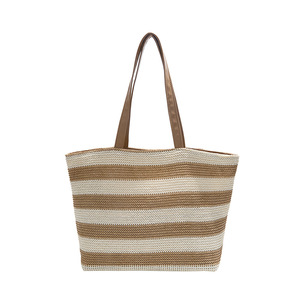 Bolsa de Mano de Nailon Plegable, Duradera y de Gran Capacidad, Estilo 2025, con Diseño de Color Combinado, Ligera - Product Image 6