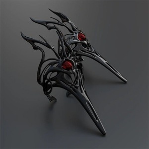 最新デザイン映画ゴシックジュエリーパーソナリティオープニングルビーアニバーサリーギフトリング男性用 - Product Image 2