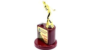 Trophée de golf de luxe en métal de qualité supérieure avec gravure personnalisée pour affichage sur bureau, cadeau d'entreprise, prix export - Product Image 4