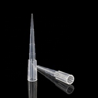 Endotoxin — support jetable en métal, 1 pièce, 200ul, long 58.5mm, 300ul, pipette de laboratoire