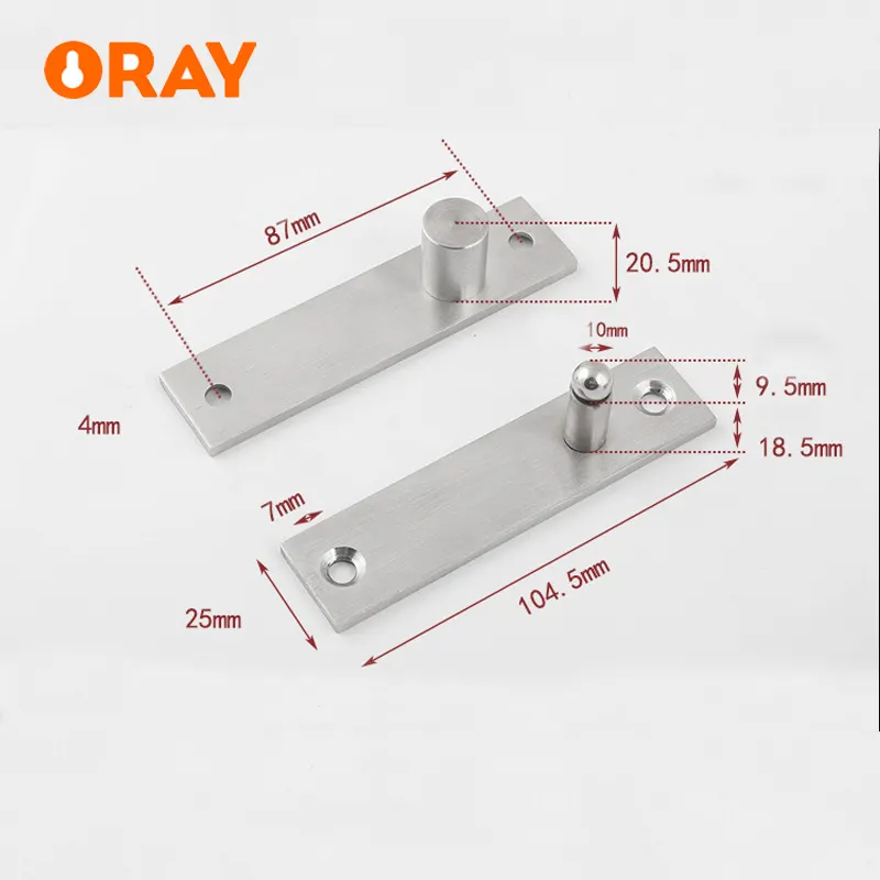 360 độ pivot bản lề thép không gỉ lên xuống trục xoay giấu cửa bản lề pivot cửa bản lề cho cửa gỗ