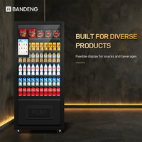 BANDENG 6610SS 10T Equipo Expendedor con Pantalla Táctil y Almacenamiento Refrigerado Comercial para Operaciones Minoristas sin Supervisión
