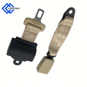 Sabuk Pengaman Mobil Universal Retractable Merah 2 Titik Grosir - Product Image 3