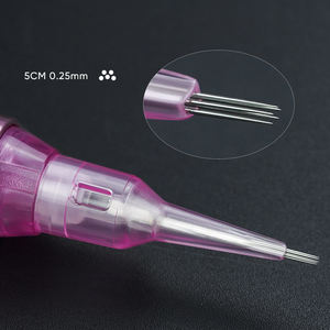 Aghi professionali per <span class=keywords><strong>microblading</strong></span> per sopracciglia RL/RS/CM/XF/U aghi per cartucce per tatuaggi per trucco permanente per penne per tatuaggi universali - Product Image 5
