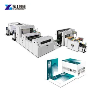 Ligne d'usine de production de papier mini a4 à bas prix de haute qualité petite machine de fabrication de papier a4 pour la production de papier de copie