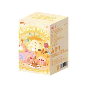 Auténtica Caja Sorpresa de PVC de la Serie Jotoys/Qifu Chao Le Oyo Little Bear Animal Party, Linda Figura Coleccionable para Escritorio, Pre-venta, Unisex, 18+ - Product Image 6