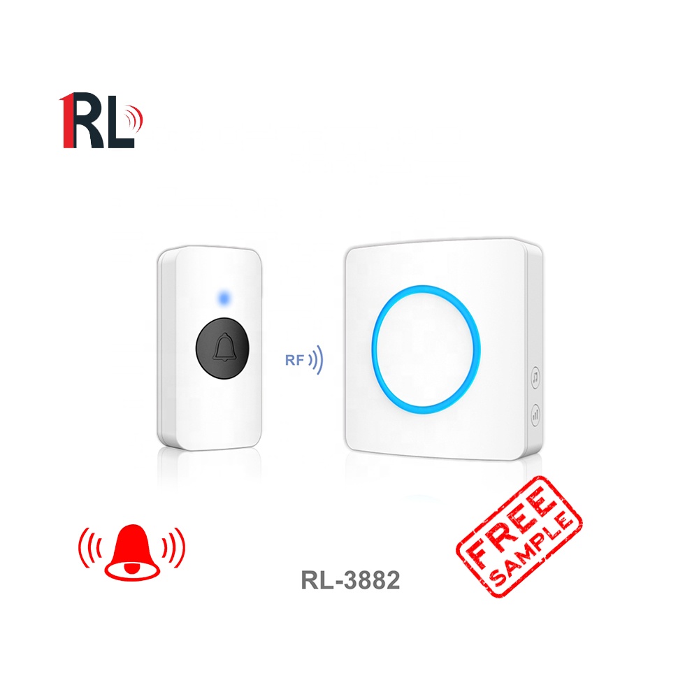 Простой в установке умный дом, горячая Распродажа, водонепроницаемый беспроводной дверной звонок с Wi-Fi, беспроводной дверной звонок с кольцом переменного тока