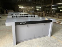 Magasin d'informatique moderne Design d'intérieur PC Store Fixtures Retail Laptop Display Showcase Computer Display Table