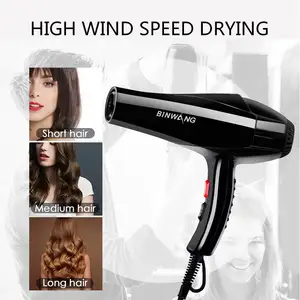 New Arrive Customized Hair Dryer Salon With 6 Setting Speed Options 2200W High Speed Hair Dryer