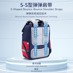 Kingsons <b>Student</b> <b>Backpack</b> 15 Inches With Interior Zipper Pocket For Elementary School Kids - Product Image 5