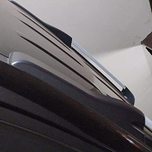 Cubierta Protectora de Extremo <span class=keywords><strong>para</strong></span> Riel de Techo de SUV Negro <span class=keywords><strong>para</strong></span> <span class=keywords><strong>Hyundai</strong></span> <span class=keywords><strong>Tucson</strong></span> 2004 2005 2006 2007 2008 - Product Image 5