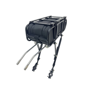 Nouvelle arrivée : <span class=keywords><strong>porte</strong></span>-bagages de <span class=keywords><strong>vélo</strong></span> en alliage d'aluminium avec sac étanche, support de bagages arrière <span class=keywords><strong>pour</strong></span> vélos - Product Image 5