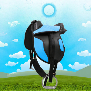 Selle de cheval western miniature/shetland en cuir PU nickelé de qualité supérieure FHS, pour enfants, fabriquée en Inde - Product Image 2