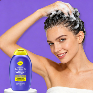 Shampooing pour <span class=keywords><strong>cheveux</strong></span> clairsemés à marque privée, sans sulfate, <span class=keywords><strong>anti</strong></span>-<span class=keywords><strong>chute</strong></span>, volumisant, à la biotine, stimulant la croissance des <span class=keywords><strong>cheveux</strong></span> pour femmes - Product Image 4