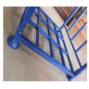 धमकी देकर मांगने का foldable pallets समाधान बंधनेवाला इस्पात स्टैकिंग जलाऊ लकड़ी पिंजरे - Product Image 1