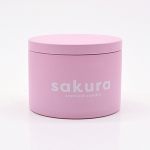 Rỗng Kim Loại Vòng 2Oz 4Oz 8Oz 16Oz Tin Nến Có Thể Hộp Container Liền Mạch Kem Màu Xanh Lá Cây Tím Đen Màu Hồng Nến Tin Với Nắp 8Oz - Product Image 2