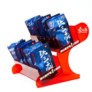 アクリルLEDライターディスプレイシェルフスーパーマーケットのカウンターシガレットディスプレイラックスモークショップたばこケースラック - Product Image 1