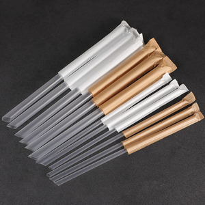 Biodegradable Plastic Drinking Straws Disposable Pla Straw For Bubble Tea