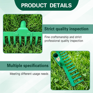 Rastrelli da Giardino in Metallo a 12 Denti, Attrezzi Agricoli di Lunga Durata - Product Image 3