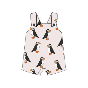 Pelele de bebé de seda láctea estampado sin mangas con tirantes, mono de bebé con broche en la entrepierna, body de bebé personalizado con estampado. - Product Image 1
