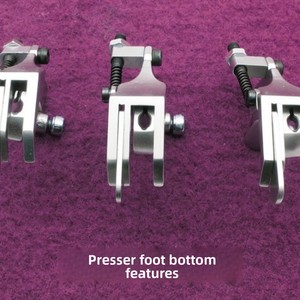 Accesorios de Costura para Máquinas Industriales: Prensatelas de Cuchilla Izquierda/Derecha <span class=keywords><strong>1510</strong></span> con Engranaje Metálico para Uso Doméstico, Muebles, Sofás y Fábricas (Sincronizado) - Product Image 1