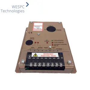 Gerador sincronizador automático, painel de controle SYC6714, unidade de controle de velocidade