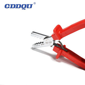 Pz 1.5-6 कॉपर केबल लुग क्रिम्पी उपकरण मैनुअल फेरनियम क्रिमपर तार तार पिलियर निकल प्लाई/रो प्रमाणित - Product Image 5