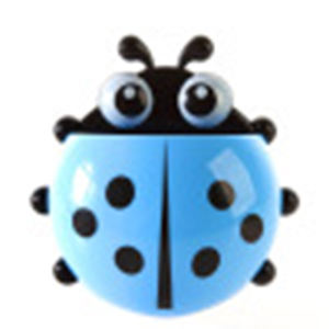 Hot products creative design lovely animal colorful wall mounted storage bathroom toothbrush holder