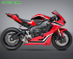 Carenados para motocicleta Honda, carenados en rojo, negro y blanco para Honda CBR1000RR <span class=keywords><strong>CBR</strong></span> 2017 1000RR 17 18 19 CBR1000 <span class=keywords><strong>RR</strong></span>, 2018 2019 <span class=keywords><strong>1000</strong></span> - Product Image 1