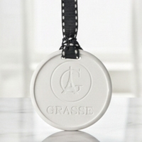 FinRu personnalisé motif circulaire céramique aromathérapie pierre suspendu voiture désodorisant arôme diffuseur d'huile essentielle