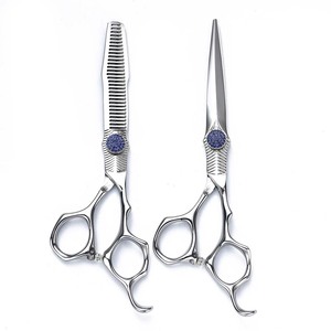 Professional Hairdressing Thinning Shears 6 Inch Stainless Steel Sharp Blade Long Handle For Salon Use - Product Image 1