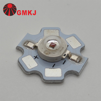 GMKJ 1W 3W Merah Hijau Biru Kuning Amber Oranye HPL Dioda Chip LED Emitter Daya Tinggi