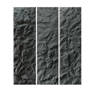 <span class=keywords><strong>PU</strong></span>石材板 轻质超薄连续图案薄板，适用于内外墙 - Product Image 1
