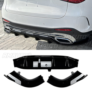 ลิ้นกันชนหลังสีดำเงา สำหรับ Mercedes-Benz GLC-Class X254 GLC260 300 ปี 2023+ - Product Image 1