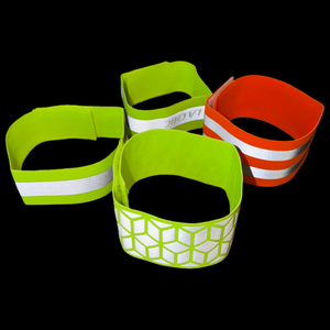 Fascia Riflettente Regolabile per Braccio e Caviglia in Poliestere, Accessorio per Corsa - Product Image 4