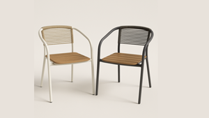 Wicker Weaving Garden <b>Chair</b> for Indoor and <b>Outdoor</b> use (Garden Balcony Porch Garden Backyard Lawn Furniture) - Product Image 3