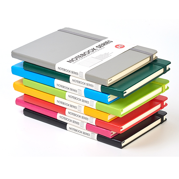 A5 Moleskine Notebook PU Notebook With Elastic Band and Pocket Leather Journal