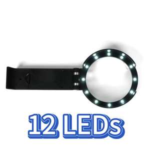 Taşınabilir Katlanabilir El Tipi Dijital Cam Büyüteç 2x Yaşlılar ve Çocuklar İçin Okuma ve Çizim Aracı Eller Serbest - Product Image 1