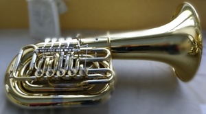 Tuyau de réglage et de direction en nickel-cuivre, laque dorée, de haute qualité, tube <span class=keywords><strong>C</strong></span>, <span class=keywords><strong>Tuba</strong></span> avec 4 clés rotatives (4/4), JTUC-410 mm - Product Image 2