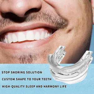 Hot Selling BPA Free Sleep Device Anti Snore Smart Anti Snoring Devices Snore Stopper Mouthpiece
