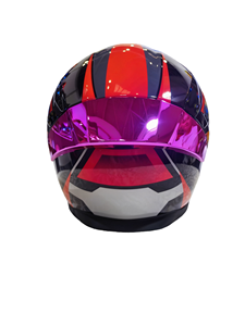 Moderno casco integrale per adulti con doppia finitura nera opaca pinne sostituibili costruzione in ABS per tutte le stagioni - Product Image 4