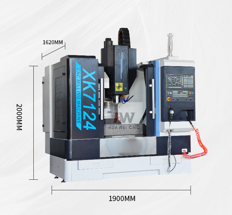 5 Axis CNC Milling Machine XK7124 - Precision & Price