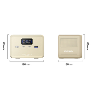 Nueva Estación de Energí<span class=keywords><strong>a</strong></span> Portátil para Camping, Pequeñ<span class=keywords><strong>a</strong></span>, Inteligente, de Carga Rápida, con Baterí<span class=keywords><strong>a</strong></span> Lifepo4, Recargable Solar, 100w, Banco de Energí<span class=keywords><strong>a</strong></span> - Product Image 4