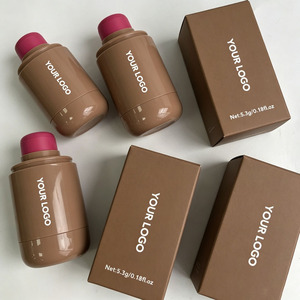 Stick de blush crème, étiquette privée, logo personnalisé, teinte pour les lèvres et les joues, pour les petites entreprises, usine de maquillage - Product Image 4
