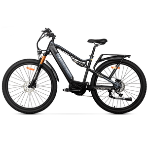 Bicicleta eléctrica de montaña Hedatx de 29 pulgadas con doble suspensión, motor central, frenos hidráulicos y tracción media. - Product Image 1