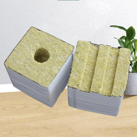 150*150*150mm usine bon prix matériaux agricoles Cubes de laine de roche hydroponiques pour la culture des plantes